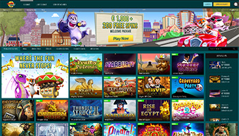 Luckland casino screenshot