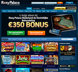 Roxy Palace casino screenshot