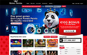 Royal Panda casino screenshot