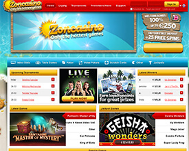 ZonCasino screenshot